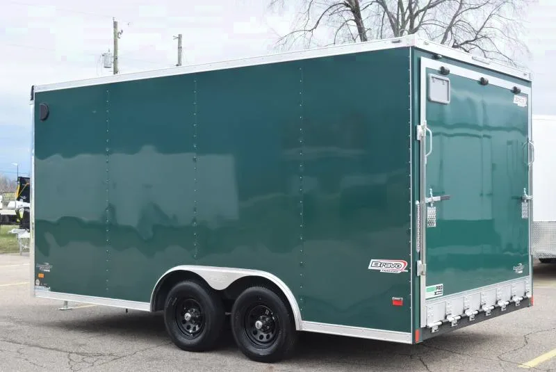BRAVO STAR 8.5x16 GREENPRO ENCLOSED LANDSCAPE CARGO TRAILER
