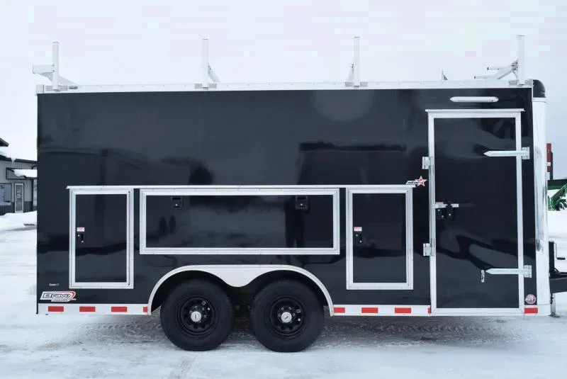 2025 Bravo Star 8.5 x 16 Enclosed Cargo Trailer - Schoolcraft, MI