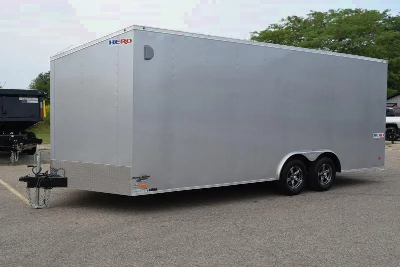 BRAVO HERO 8.5x20 ENCLOSED CARGO TRAILER - 7k GVWR