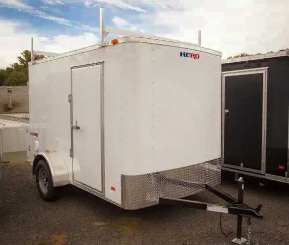 10ft SA Enclosed Cargo Trailer-Double Doors