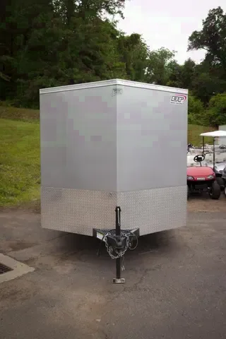12ft SA Enclosed Cargo Trailer-Silver