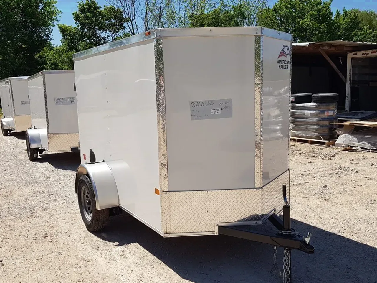 2026 American Hauler 5x8 Arrow Deluxe 3K Cargo / Enclosed Trailer