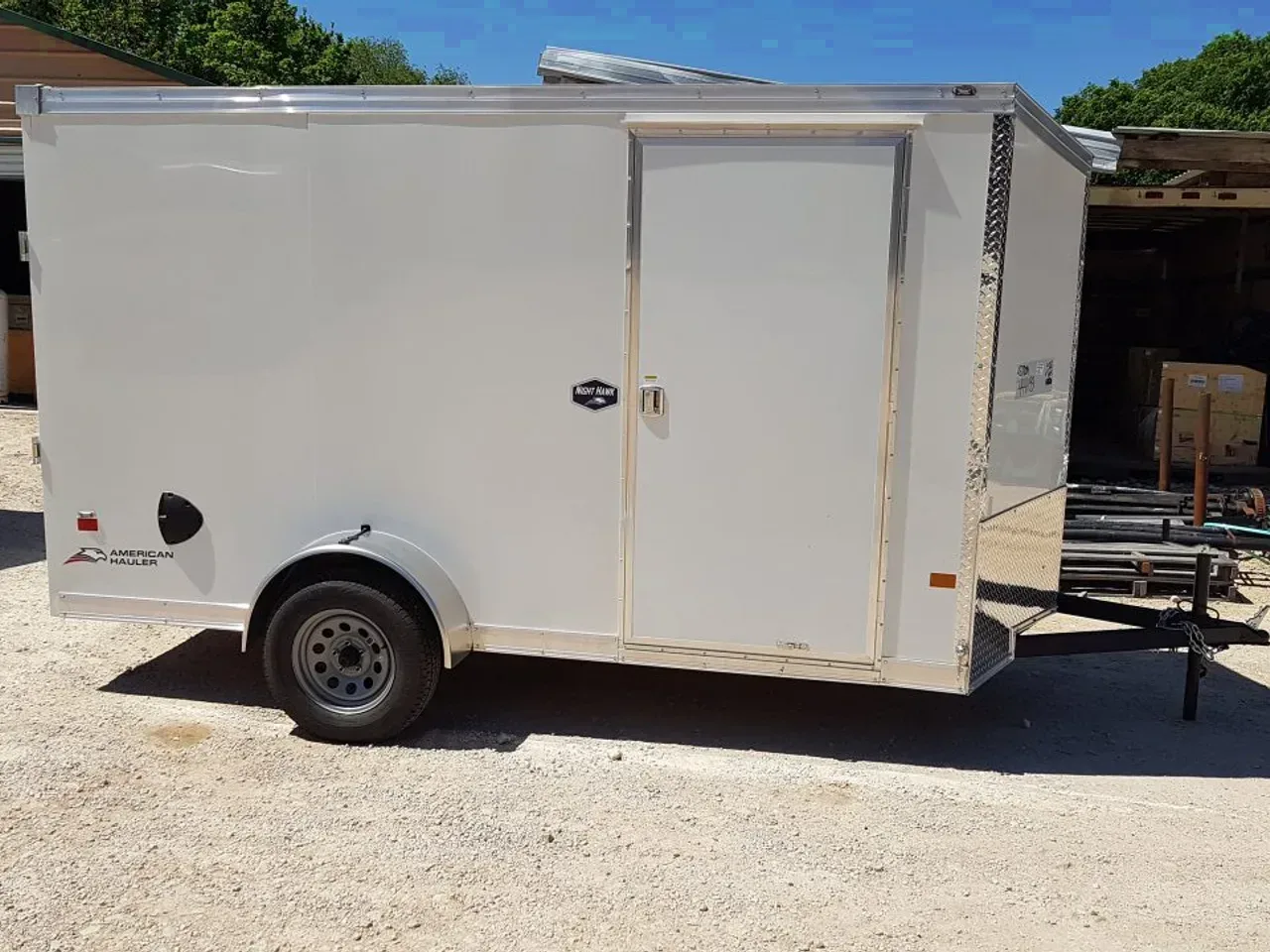 2026 AMERICAN HAULER 6x12 Nighthawk 3K Cargo / Enclosed Trailer