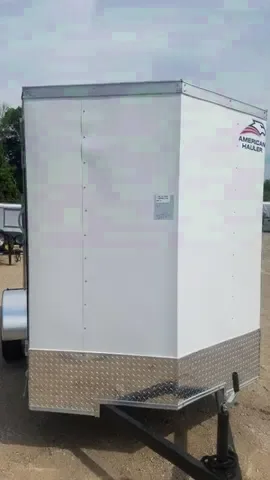 2025 American Hauler 6x12 Arrow Deluxe Enclosed Cargo Trailer