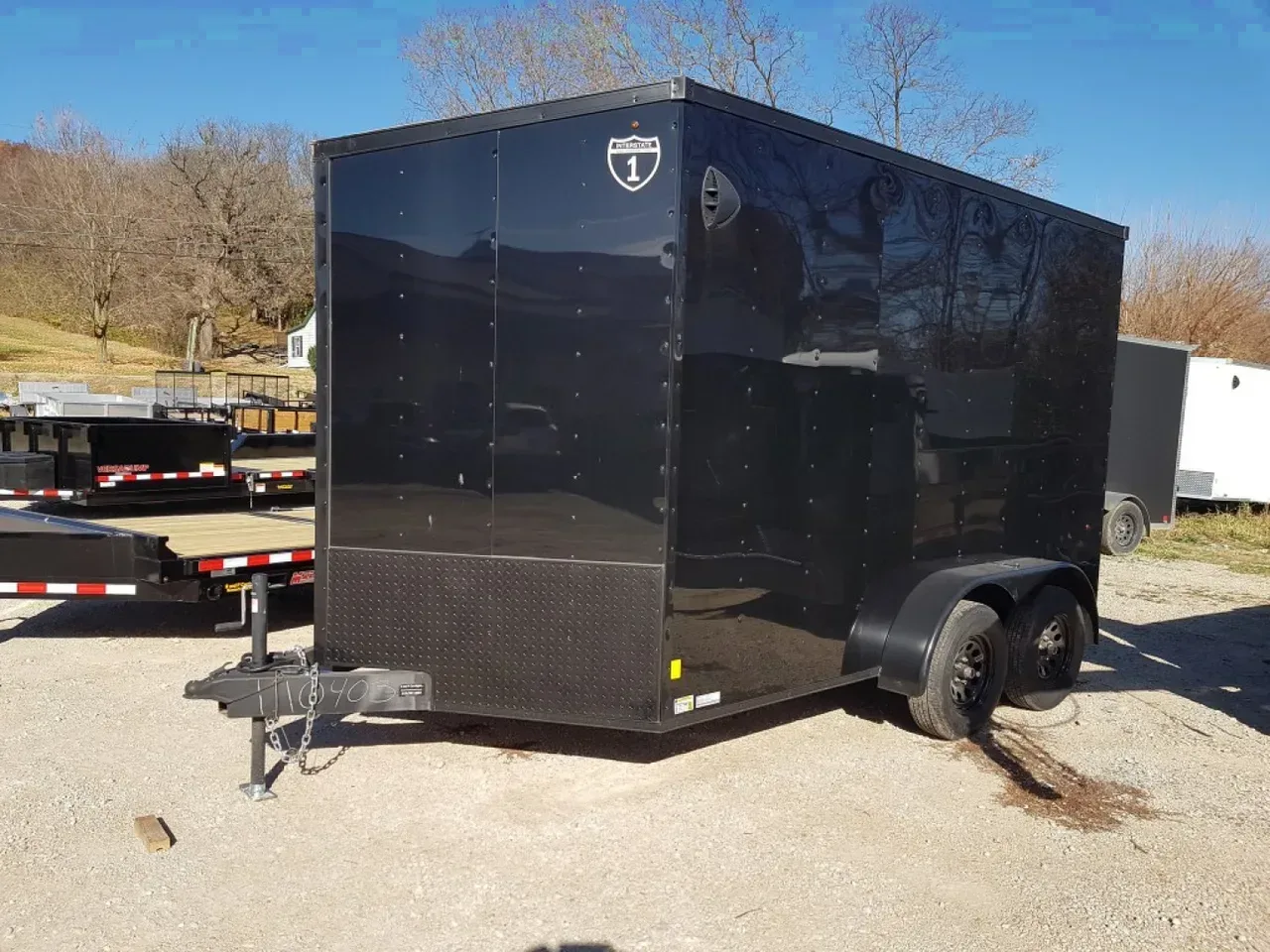 2026 Interstate 7x12 IFC Enclosed Cargo Trailer KK