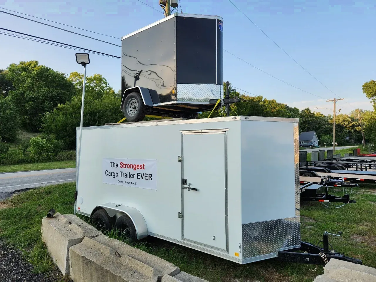2026 Cell-Tech Trailers 7x14 10K Strongest Trailer Ever Built Cargo