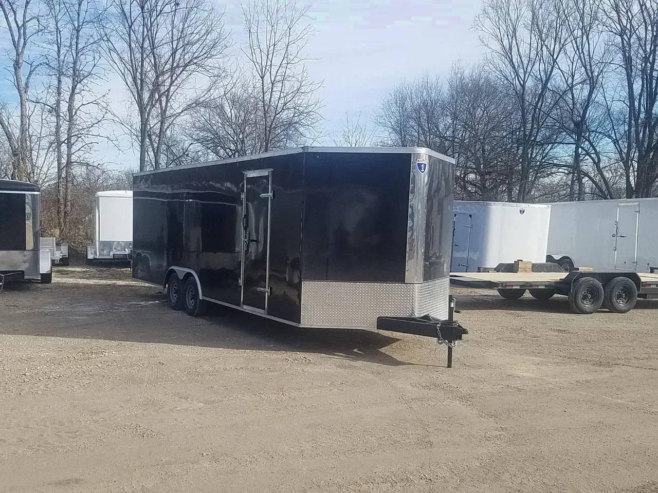 2025 Interstate 8.5x24 IFC Enclosed Car Hauler 10k
