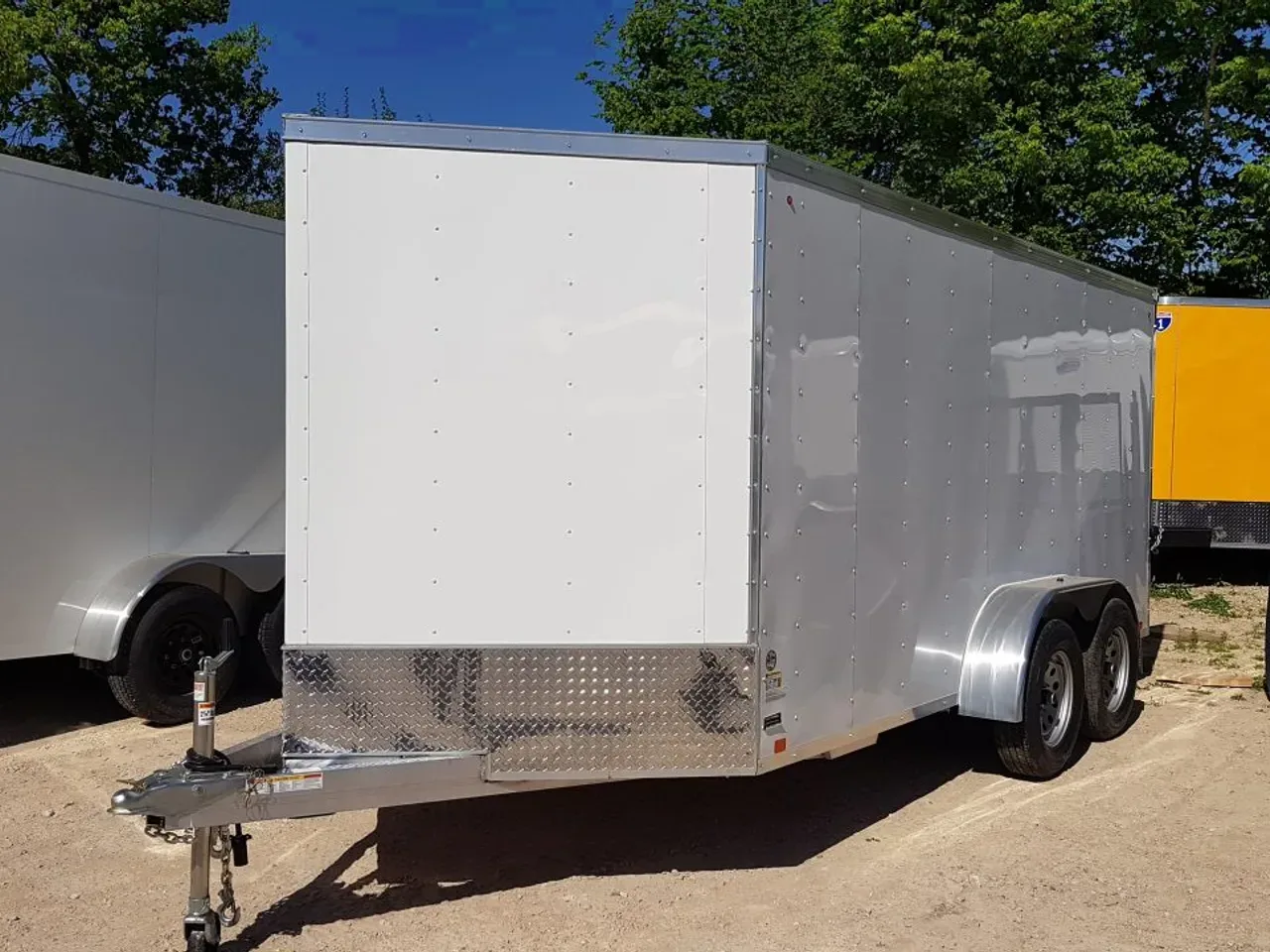 2026 R&R Trailers 714 Cat Cargo / Enclosed Trailer
