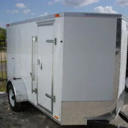 10ft Cargo Trailer w/Double Rear doors