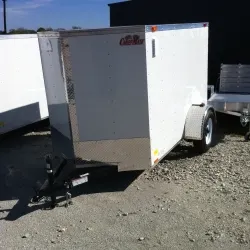 8ft Cargo with Ramp Door and V-nose