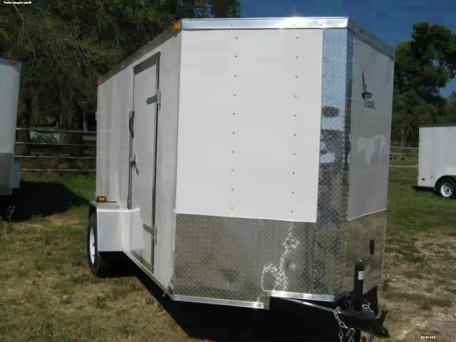 10ft, Ramp Door, White