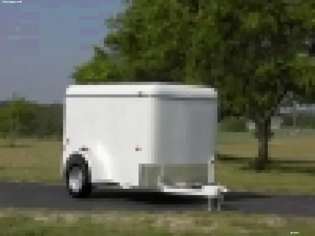 White 10ft w/ Single Rear & Side Door