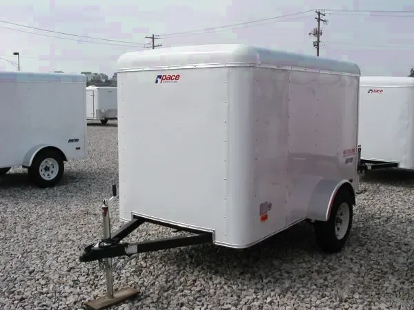 8ft Cargo Trailer with Double Rear Doors