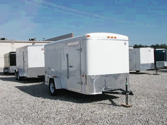 SA 12ft Cargo Trailer Flat Front