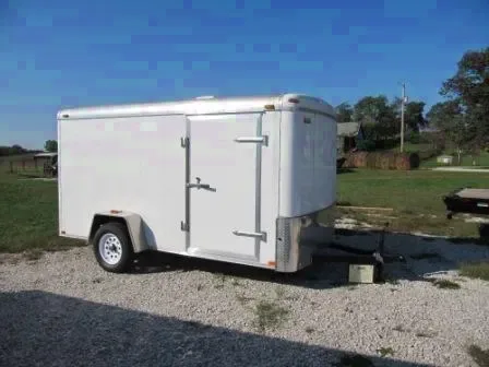 12ft Enclosed Trailer  with Double Rear Doors