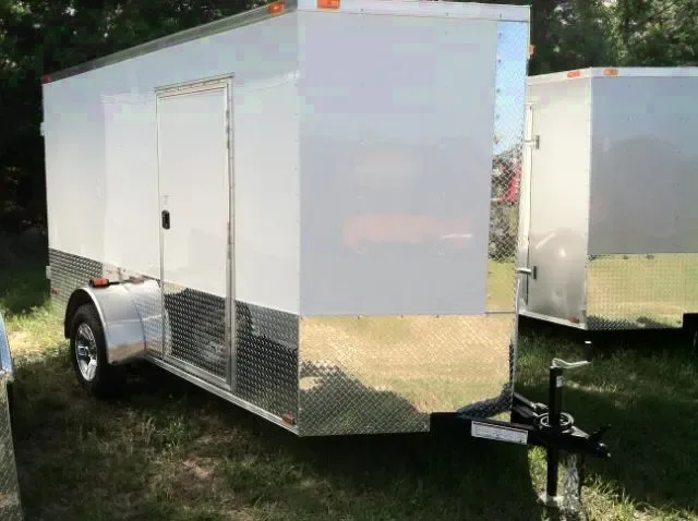 12ft Cargo Trailer w/Rear Barn Doors