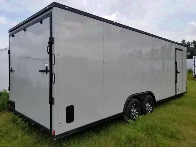 24ft Enclosed Cargo Trailer 5200 lb. Axles