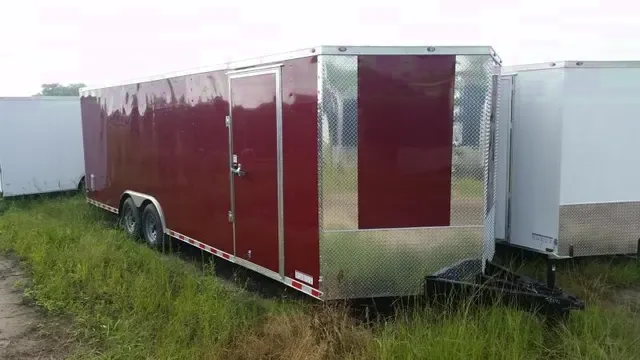 Brandywine 24ft Cargo Trailer w/5200lb Axles