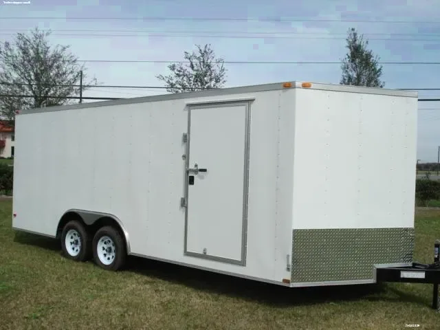 20ft Tandem Axle Auto Hauler w/Rear Ramp