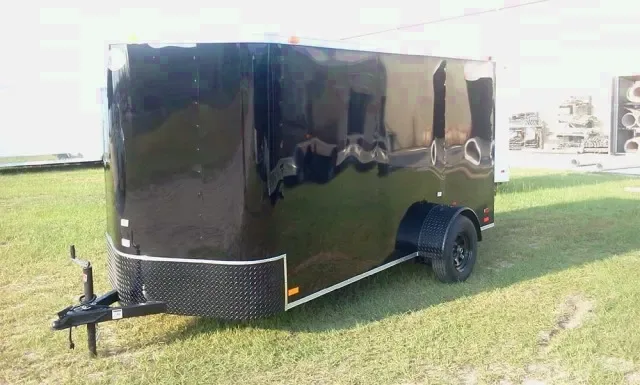 12ft Blackout SA Cargo Trailer