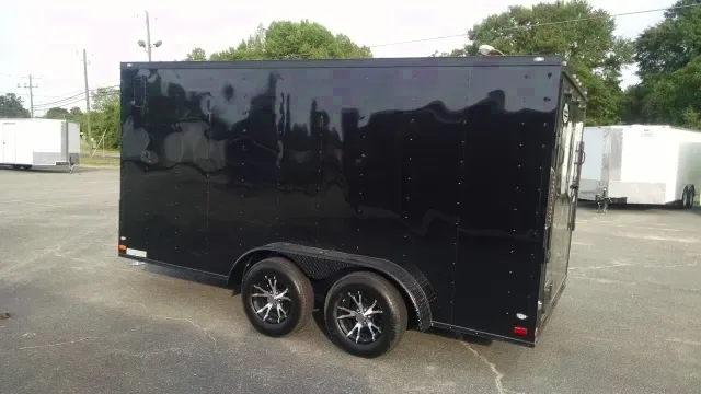 Black 14FT  Blackout Trailer T/A!!! With Ramp