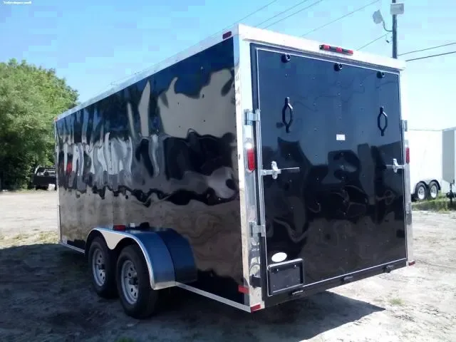 ALL ALUMINUM 16FT ENCLOSED CARGO TRAILER