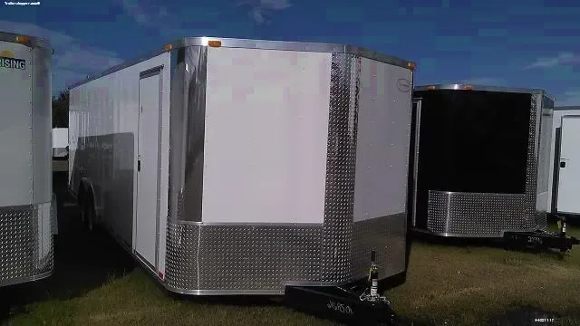 24FT ENCLOSED BUMPER PULL CARGO TRAILER