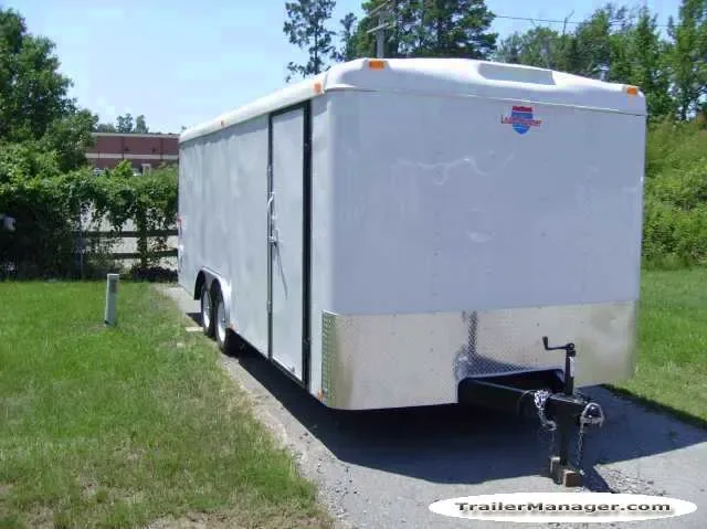 20ft 7K WHITE With Double Door