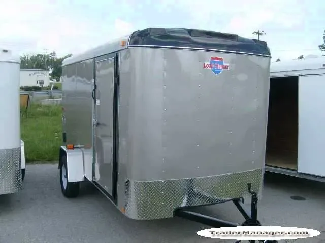 12ft  Single Axle CHAMPAGNE  With Double Door