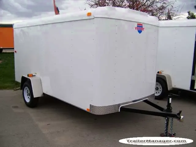12 Single Axle WHITE With Ramp