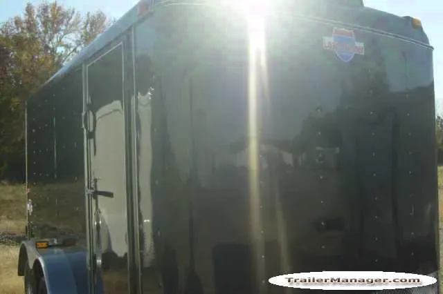 14ft  7K BLACK With Double Door