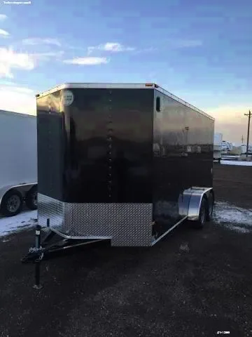 16ft Black V-Nose-Cargo