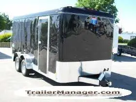 16ft Tandem Axle, 2-3500lb Axles With Ramp