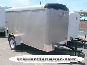 Pewter 10ft SA Cargo Trailer Trailer
