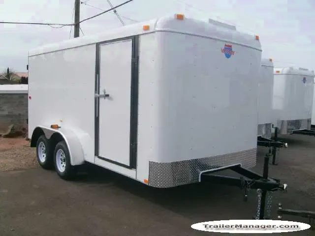 14ft TA Cargo Trailer w/Barn Doors