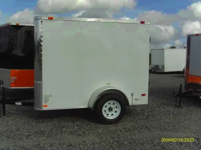 8ft Cargo Trailer *NO SIDE DOOR*
