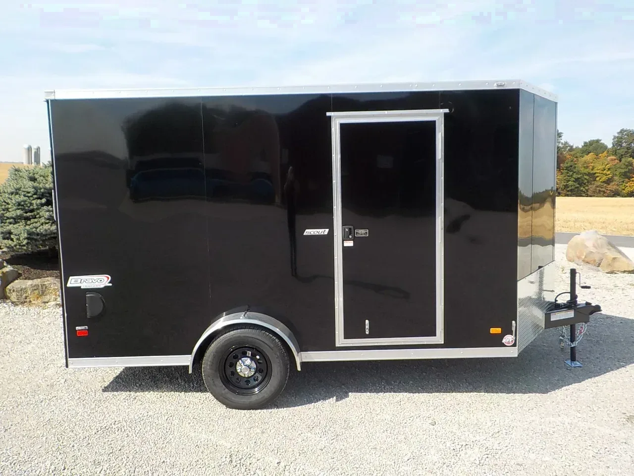 11631 - 2026 Bravo Trailers SCOUT SC712SA Cargo Trailer