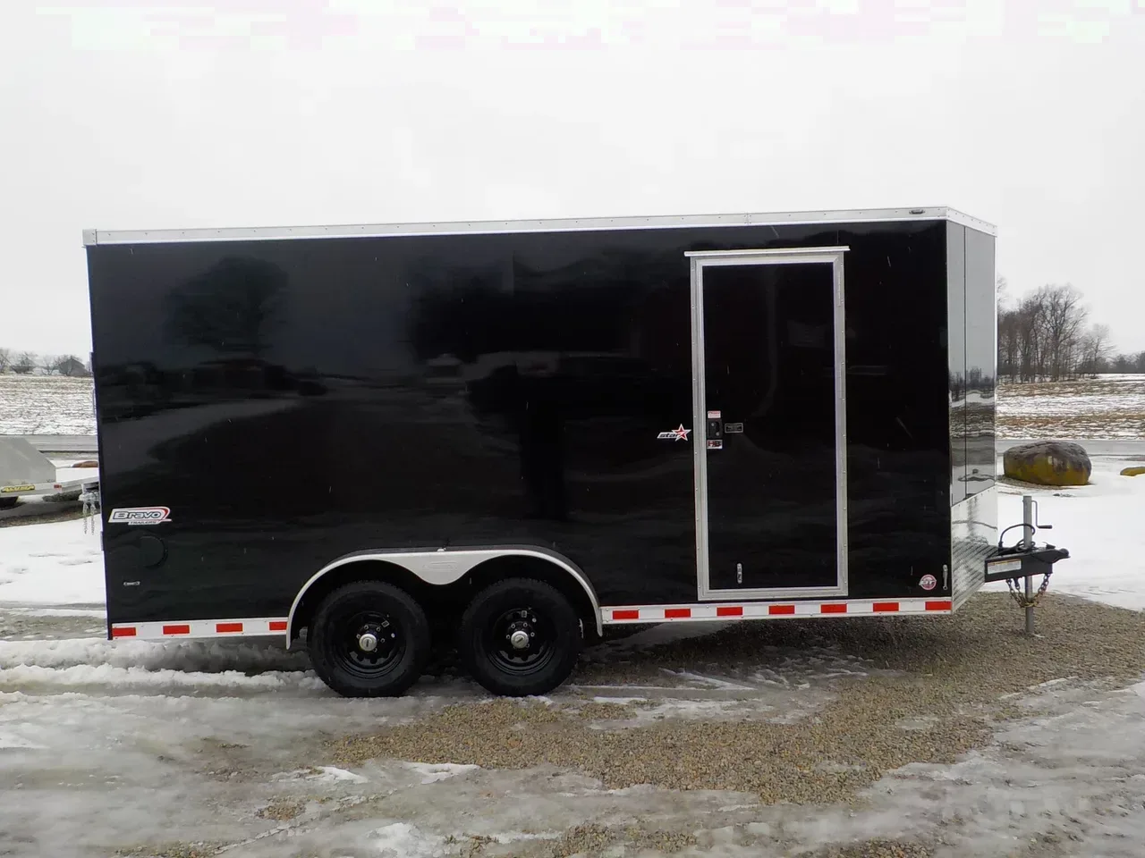 11425 - 2025 Bravo Trailers Star STAR ST716TA3 W/ POLYCORE SKINS 9990# GVWR Cargo Trailer
