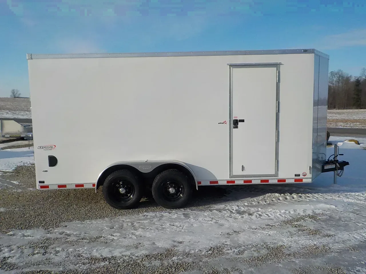 11439 - 2025 Bravo Trailers Star STAR ST716TA3 W/ POLYCORE SKINS 9990# GVWR Cargo Trailer