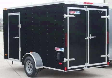 BLACK DOUBLE DOORS 12ft