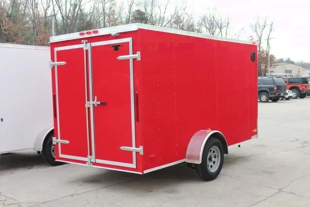 12FT CARGO TRAILER S/A DOUBLE REAR