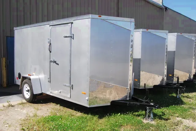 12ft Enclosed Cargo/Motorcycle Trailer