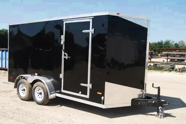 14ft Enclosed Cargo/ Motorcycle Trailer