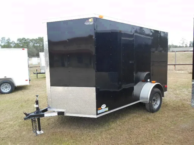 10FT BLACK CARGO TRAILER