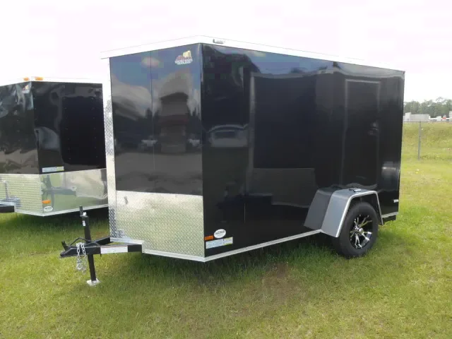 10FT ENCLOSED CARGO WITH REAR RAMP DOOR