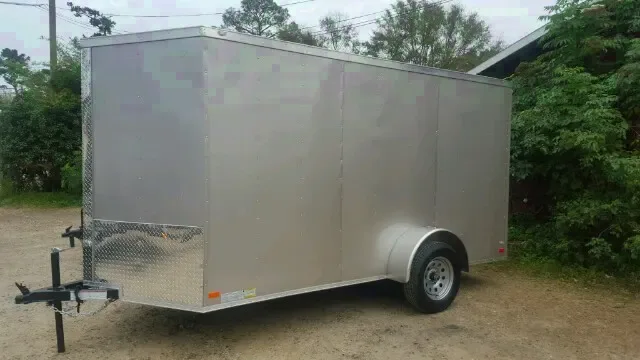 12FT ARIZONA BEIGE CARGO WITH REAR RAMP