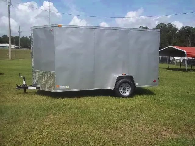 12FT S/A ENCLOSED-SILVER