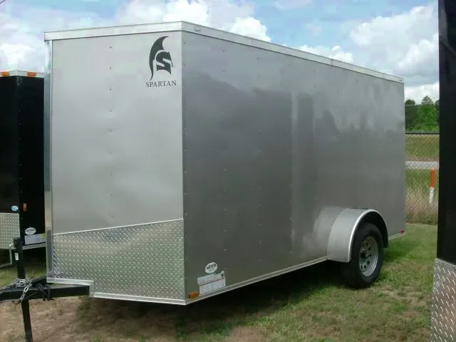 12FT SINGLE AXLE ENCLOSED CARGO TRAILER