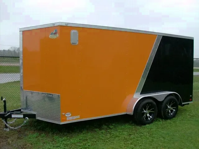 12FT TA ENCLOSED CARGO WTIH REAR RAMP DOOR