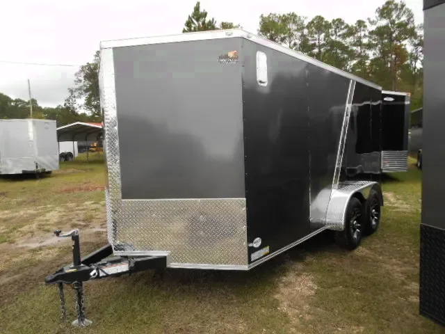 14FT SILVER/BLACK TWO TONED CARGO